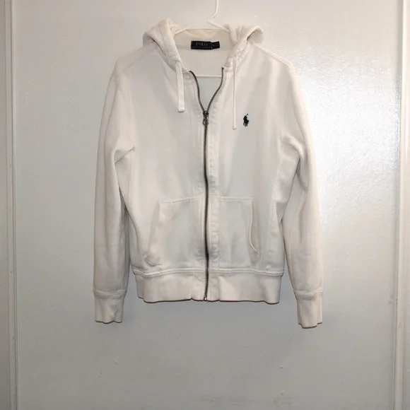 POLO RALPH LAUREN Zip Hoodie Jacket Size Small - Picture 2 of 14